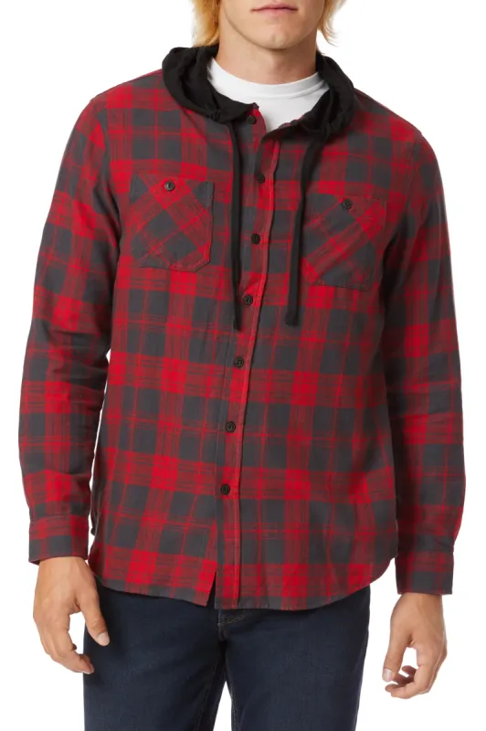 Switchback Flannel Hoodie sold by UNIONBAY