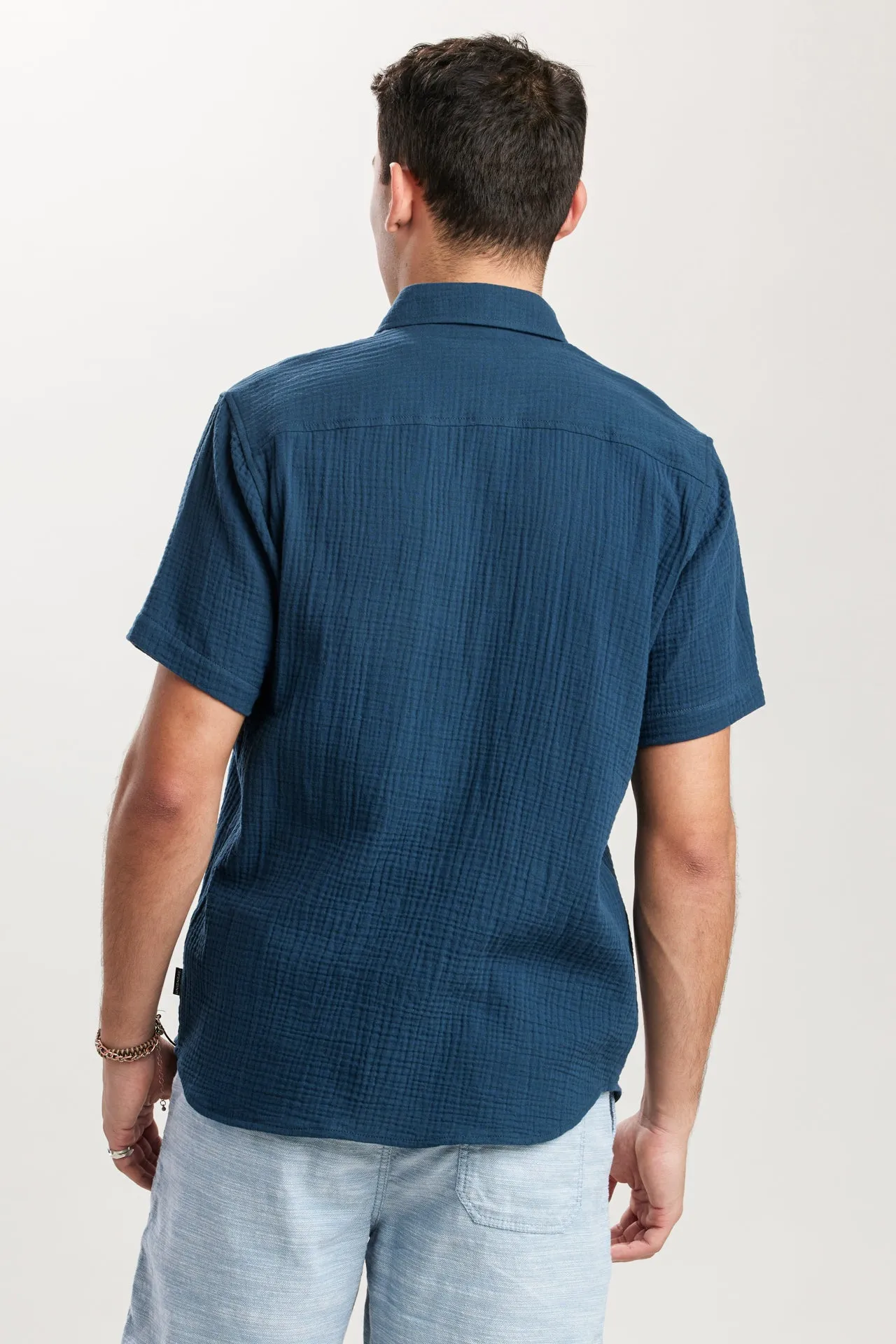 Bradley Gauze Button-Up Shirt sold by UNIONBAY product image thumbnail 3