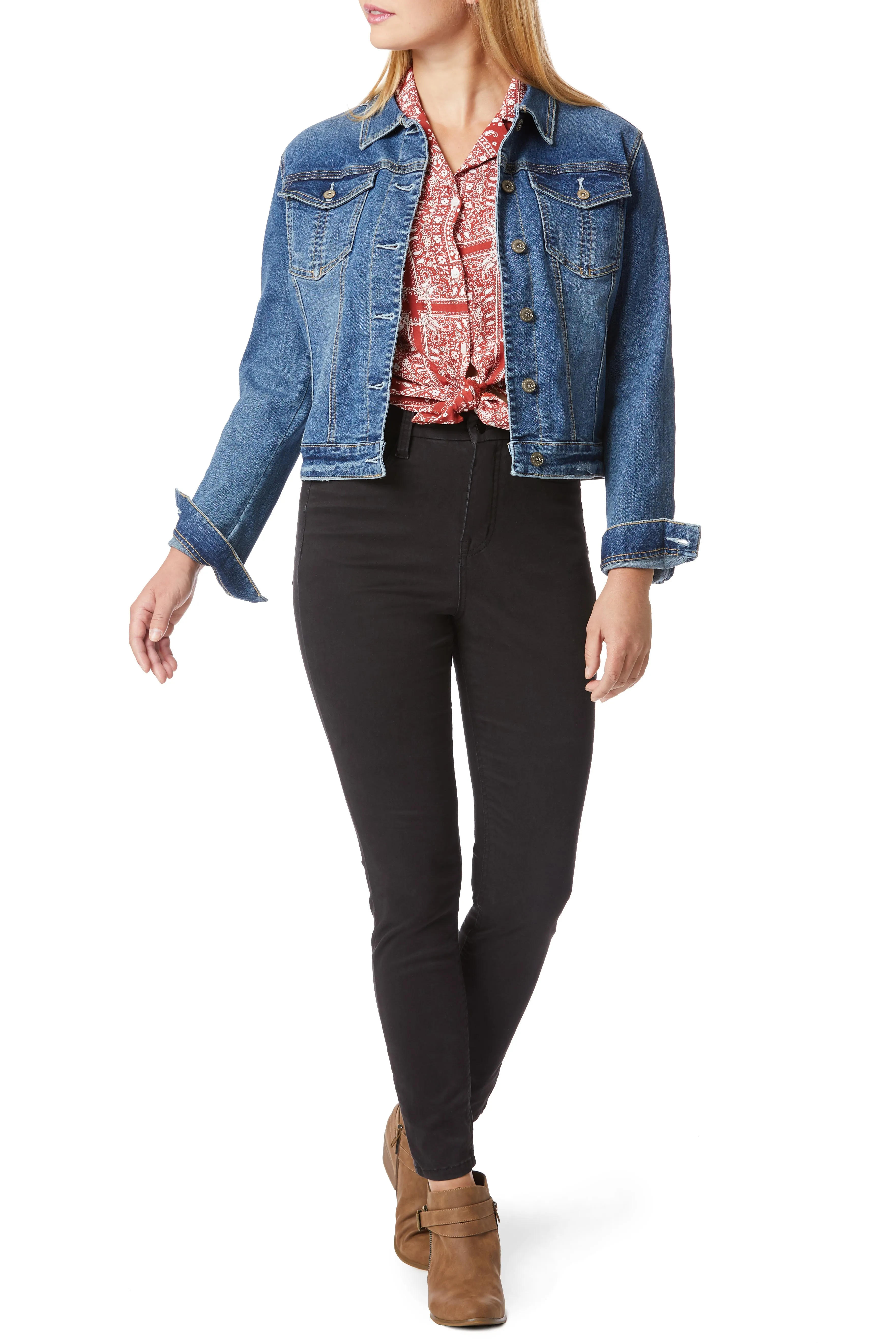 Blakely Curvy Twill Skinny Pant - Petite Size sold by UNIONBAY product image thumbnail 2