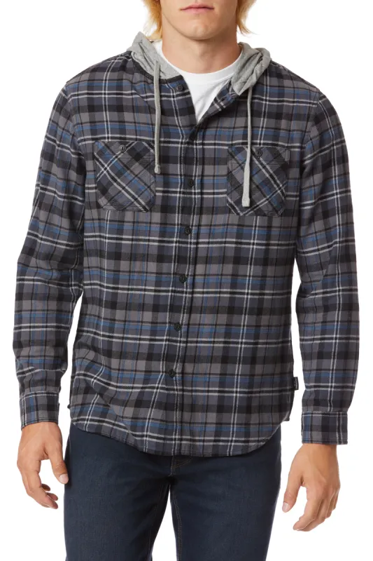 Switchback Flannel Hoodie sold by UNIONBAY