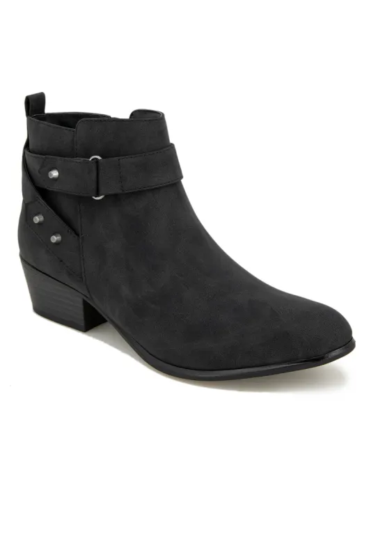 Tilly Faux Suede Ankle Bootie made by UNIONBAY