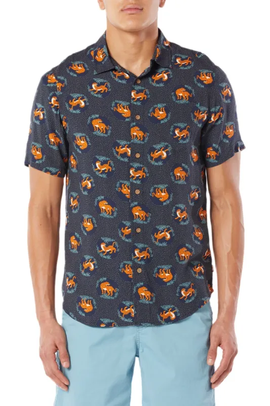 Poolside Rayon Button-Up Shirt sold by UNIONBAY