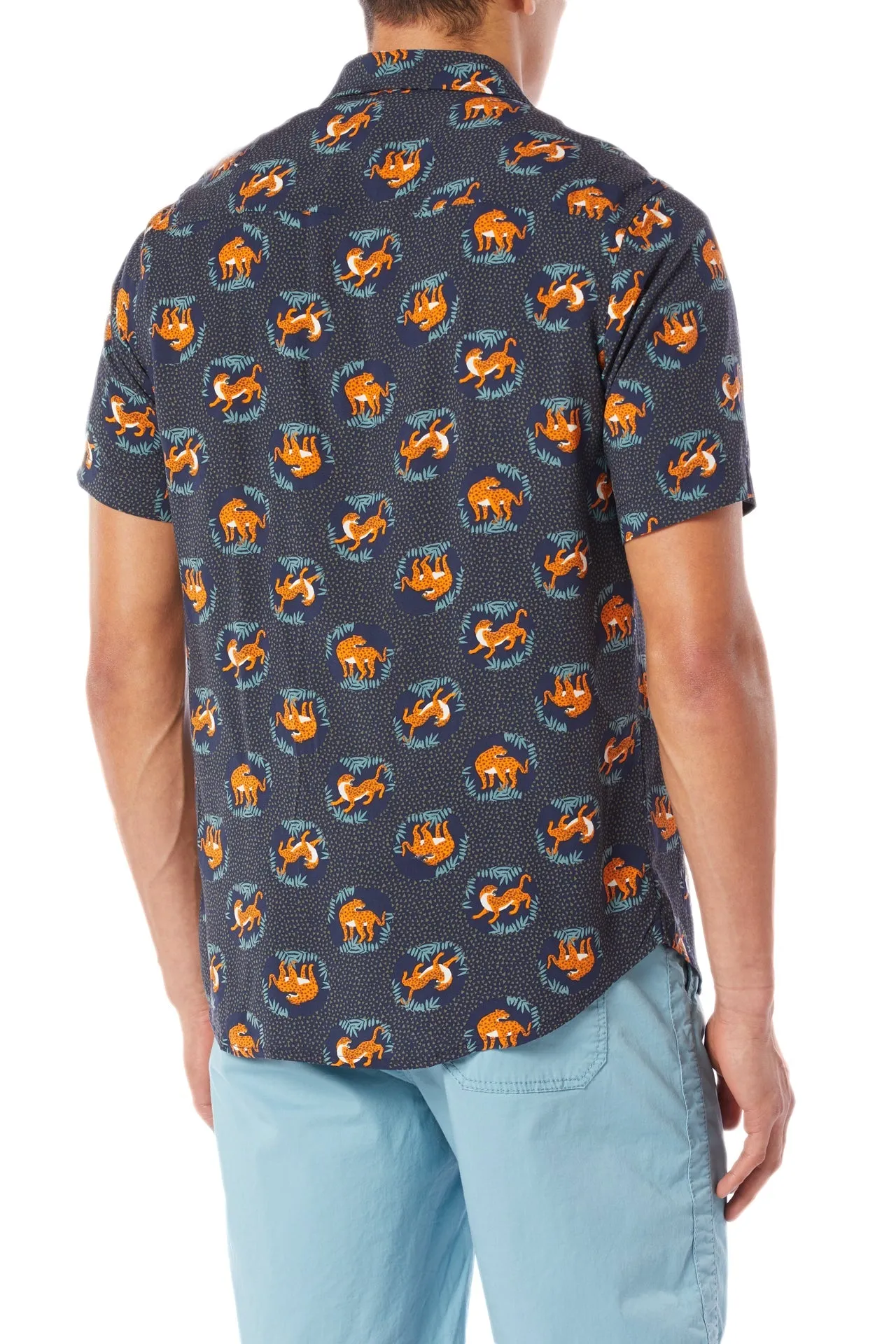 Poolside Rayon Button-Up Shirt sold by UNIONBAY product image thumbnail 3