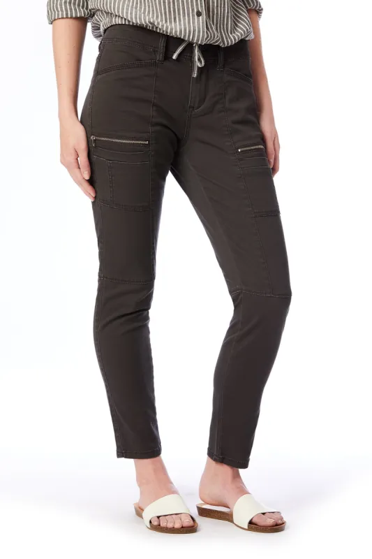 Claire Skinny Zip Cargo Pant sold by UNIONBAY