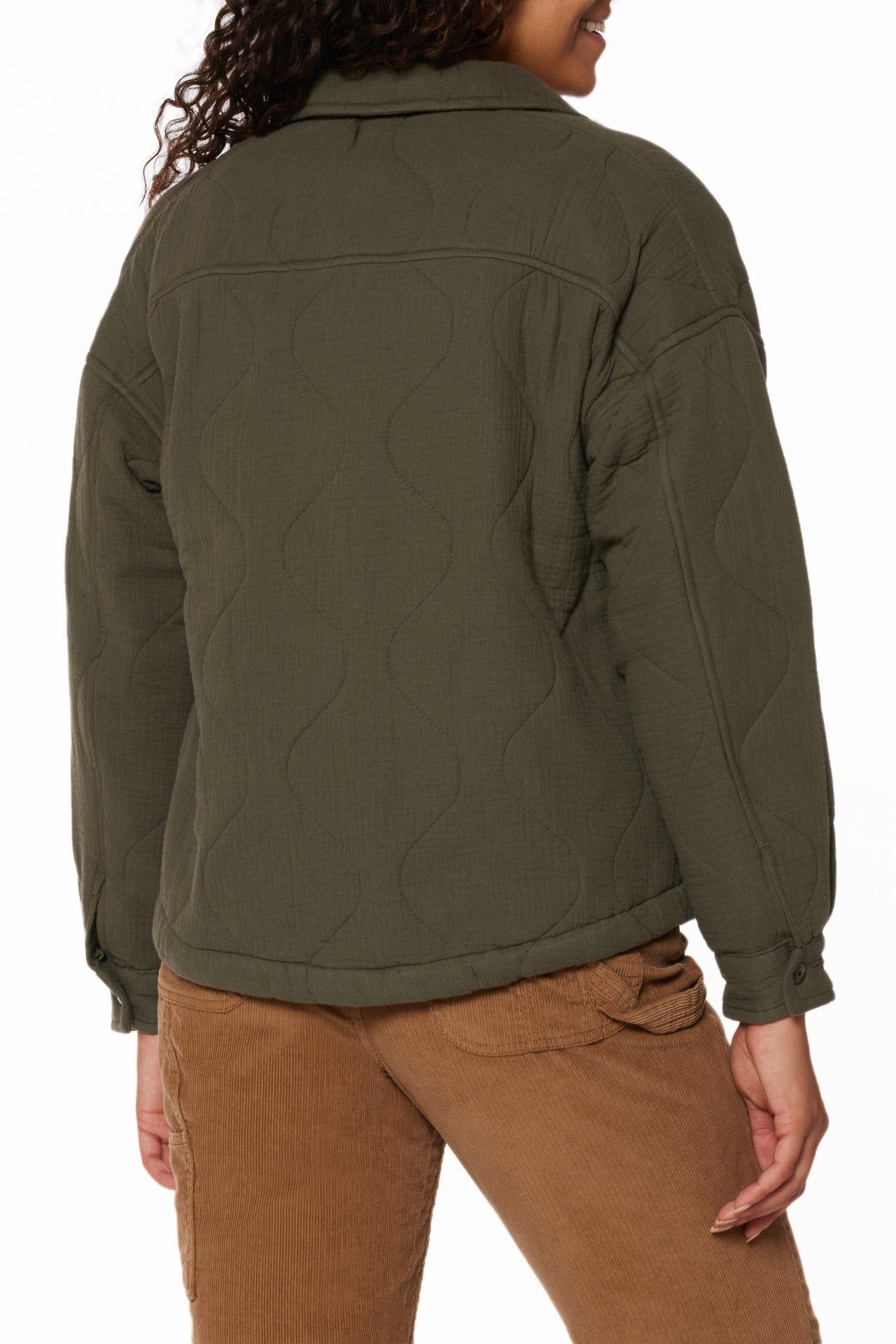 Tyra Quilted Shirt Jacket sold by UNIONBAY product image thumbnail 3