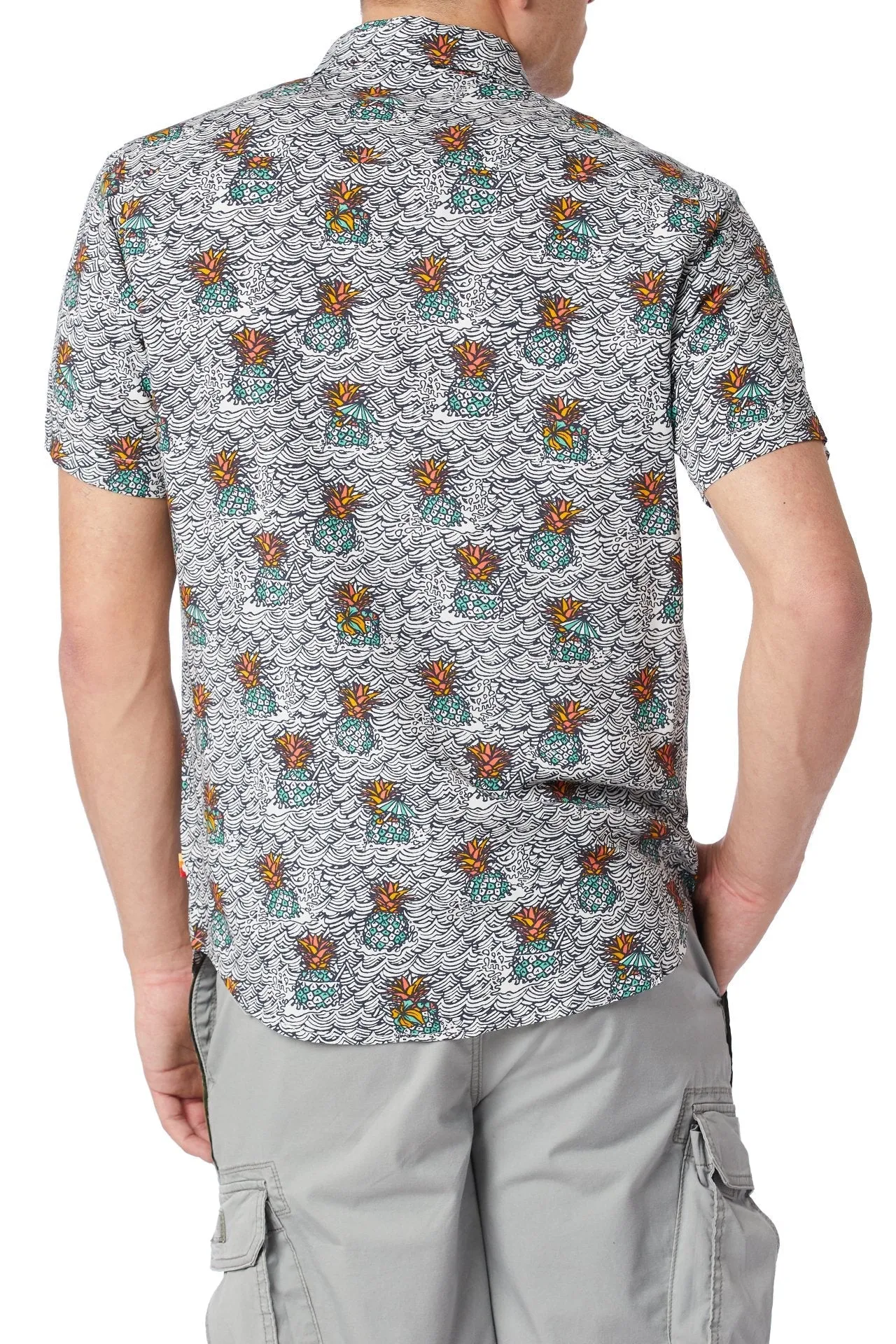 Poolside Rayon Button-Up Shirt - Big and Tall sold by UNIONBAY product image thumbnail 2