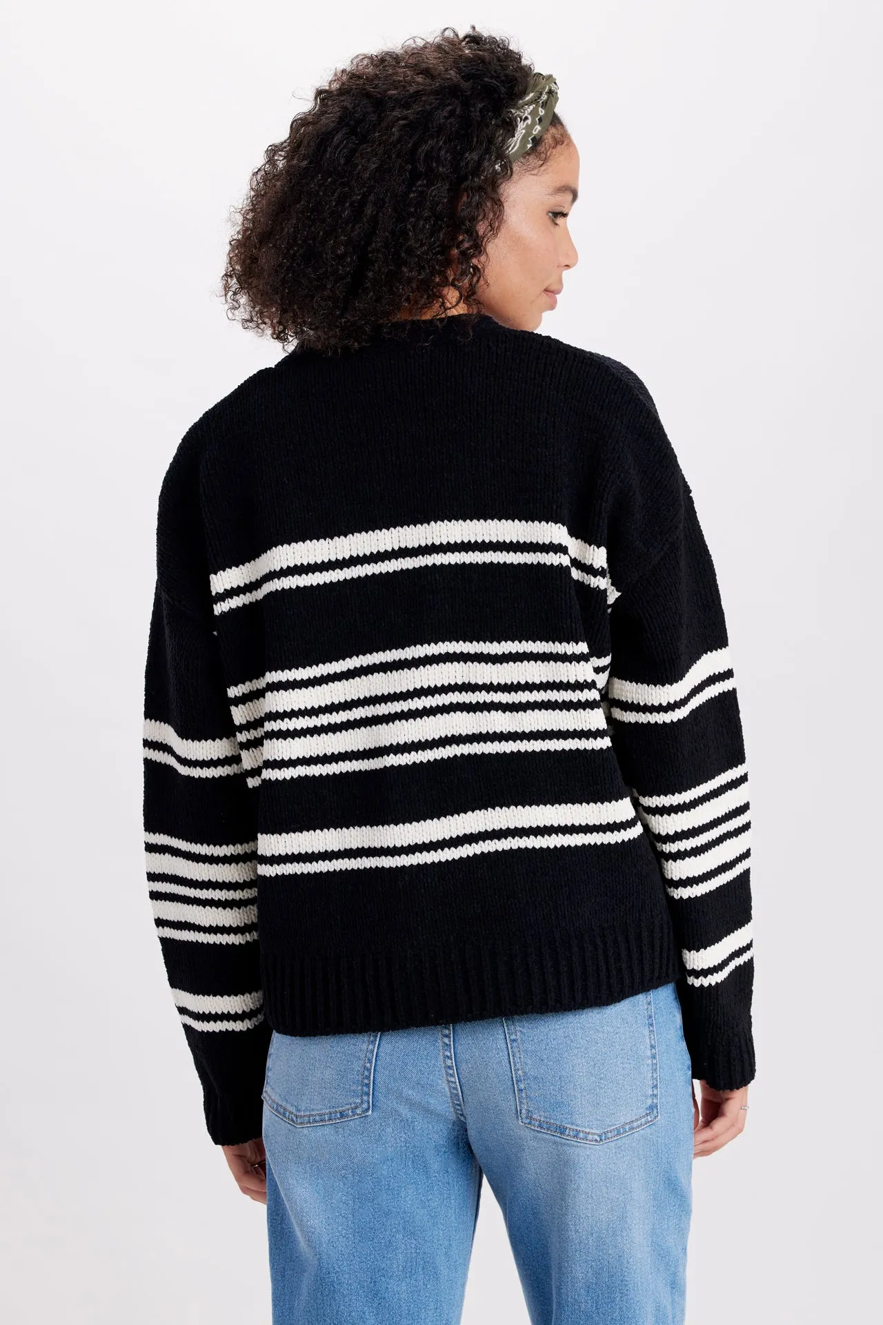 Stonewall Stripe Chenille Cardigan sold by UNIONBAY product image thumbnail 3