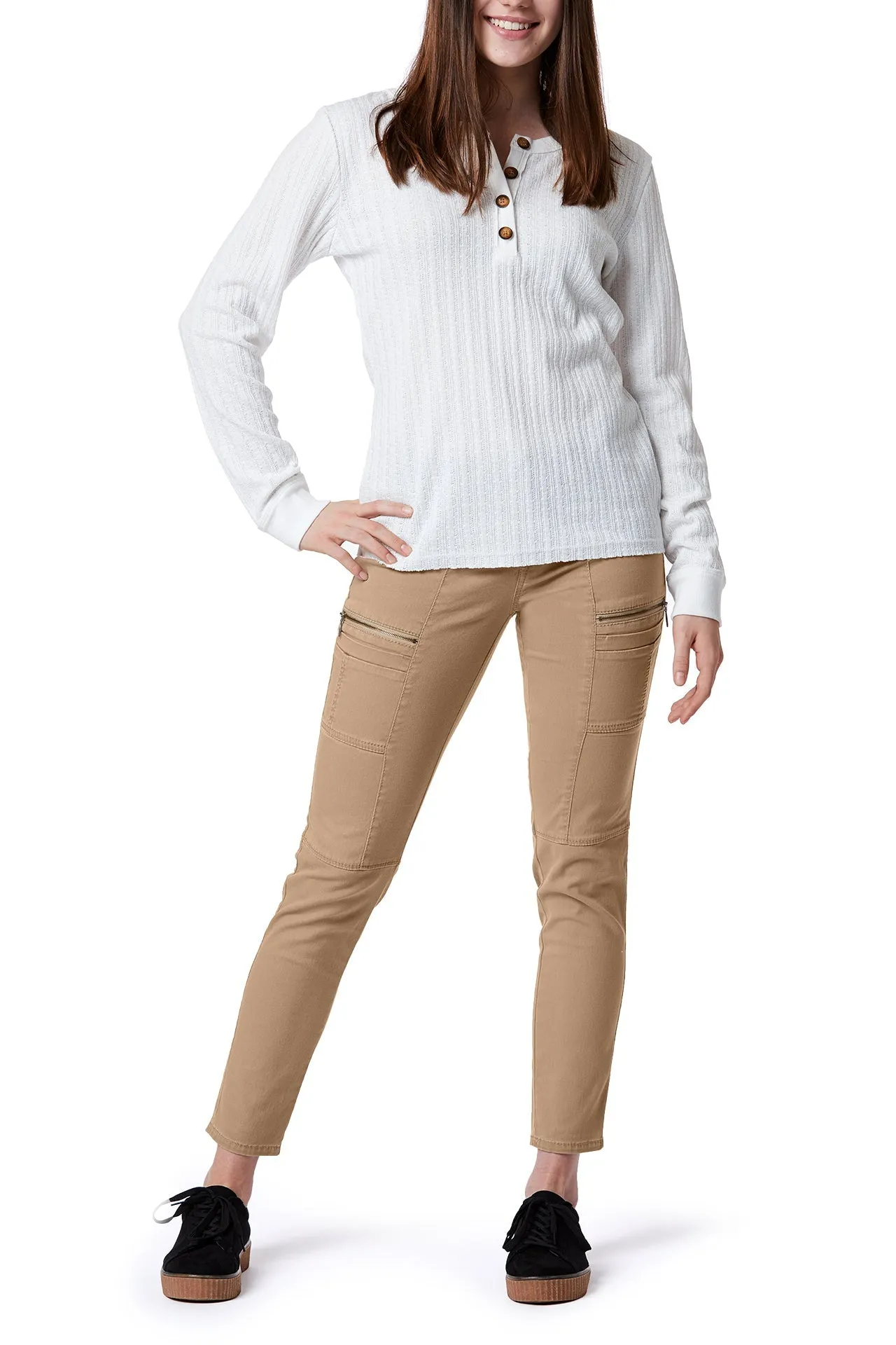 Claire Skinny Zip Cargo Pant sold by UNIONBAY product image thumbnail 2