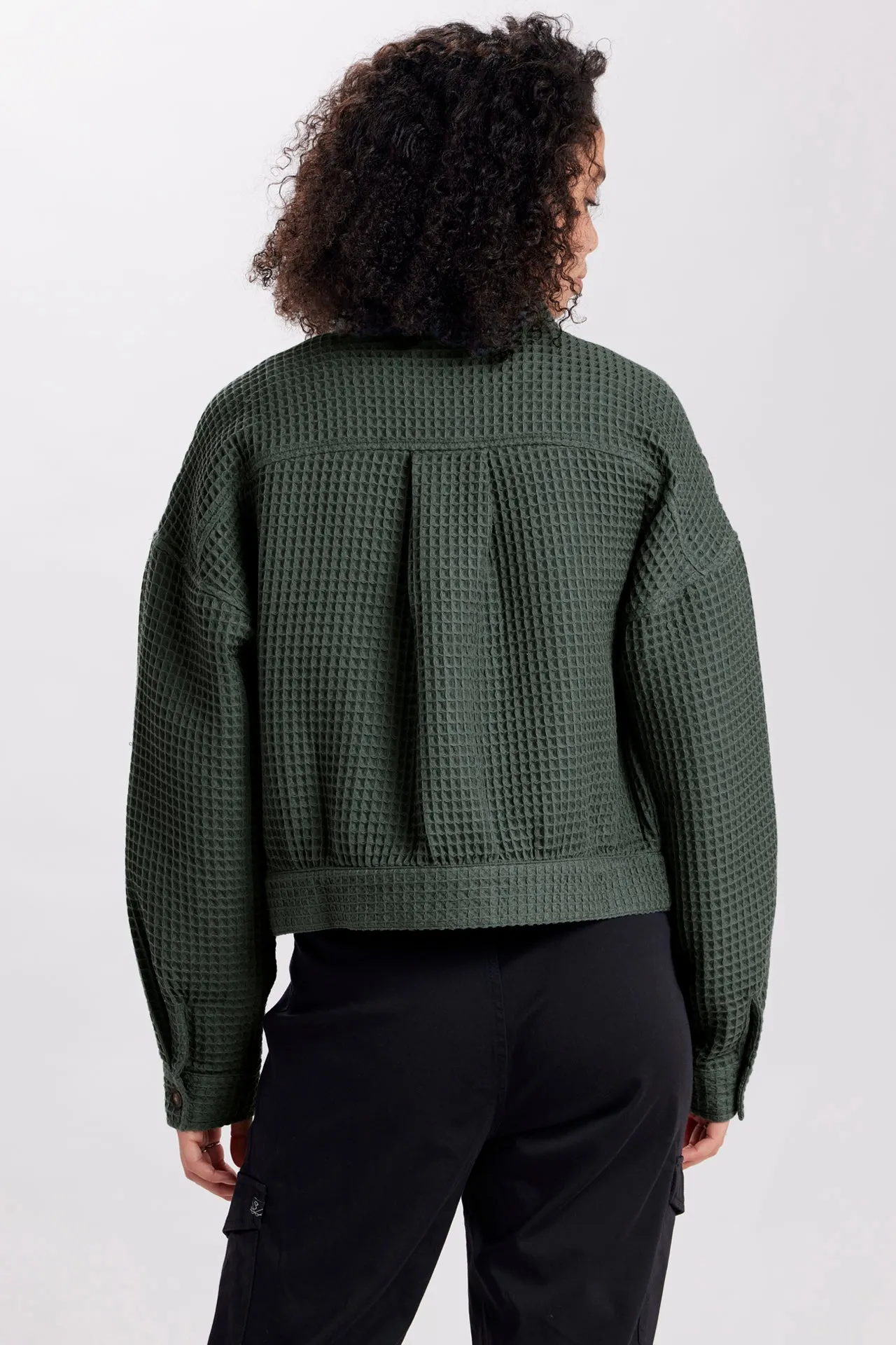 Sicily Lightweight Waffle Jacket sold by UNIONBAY product image thumbnail 3