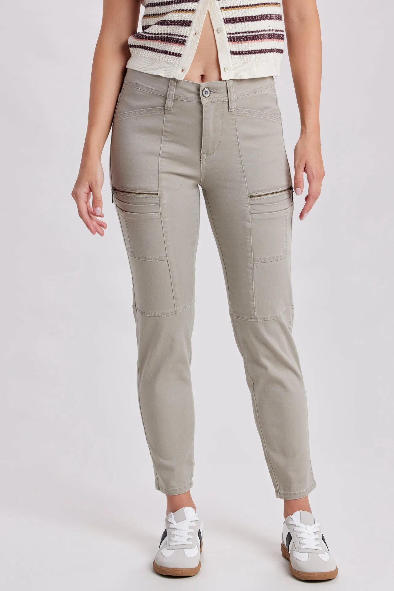 Blaire Utility Zip Skinny Pant sold by UNIONBAY