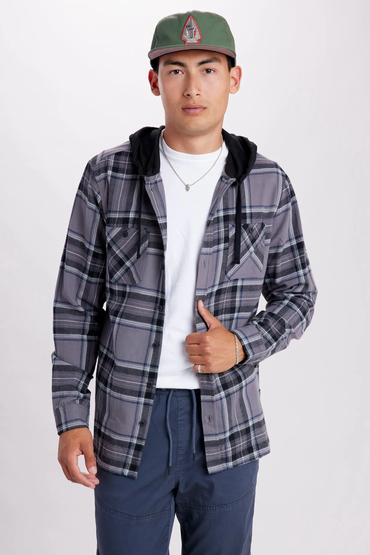 Switchback Flannel Hoodie sold by UNIONBAY