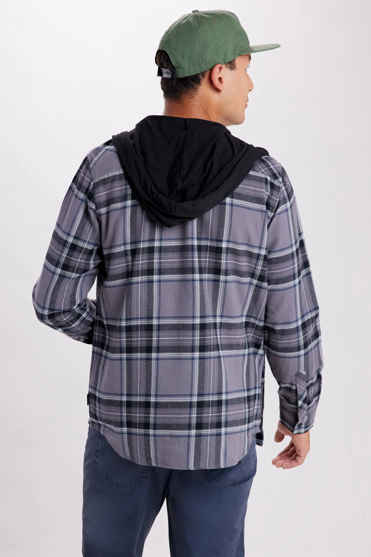 Switchback Flannel Hoodie sold by UNIONBAY product image thumbnail 3