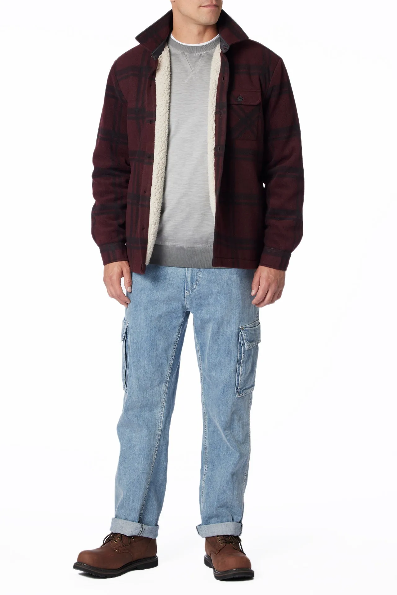 Woodsman Microfleece Shirt Jacket sold by UNIONBAY product image thumbnail 2