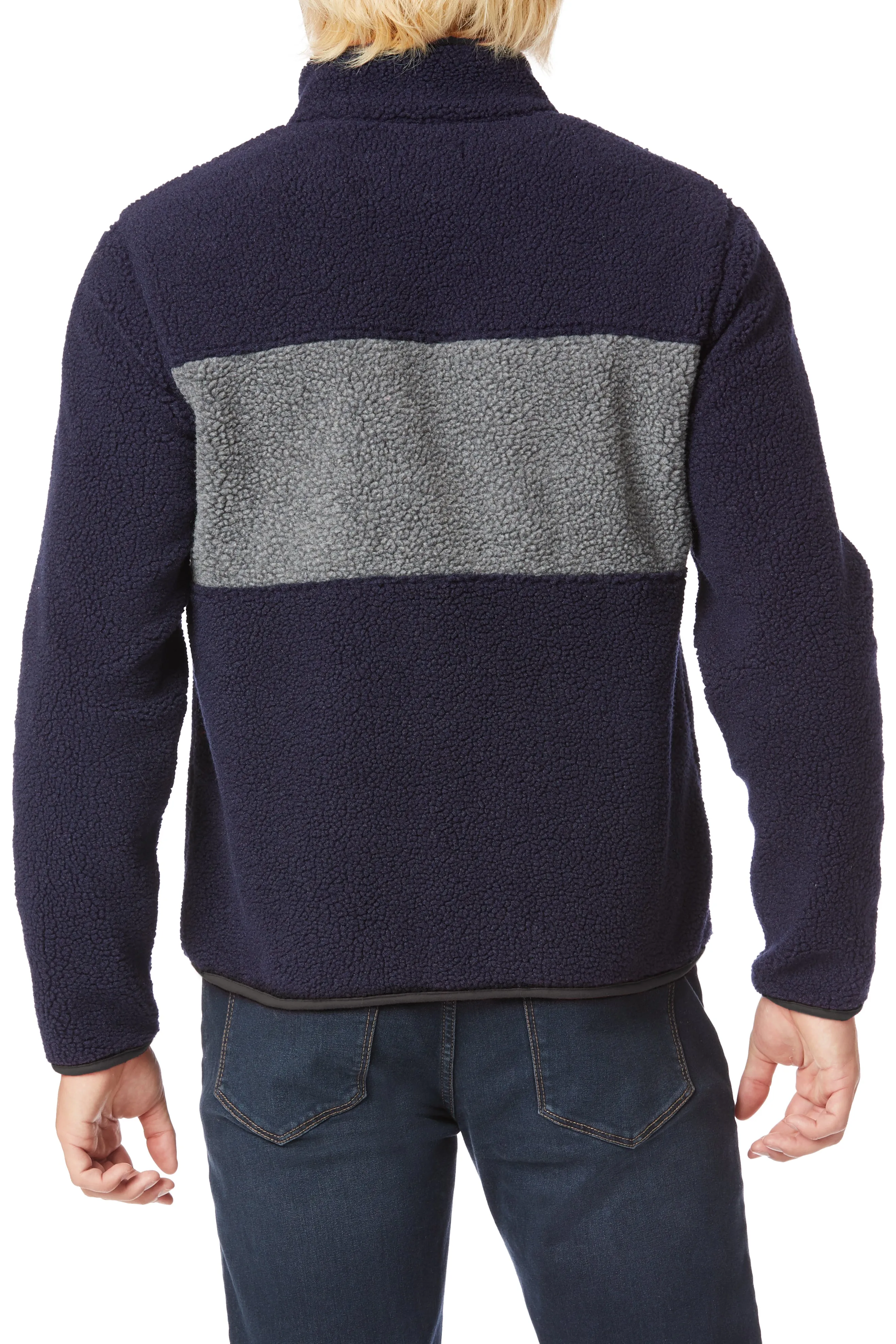 Zion Sherpa Mock Neck Fleece sold by UNIONBAY product image thumbnail 3