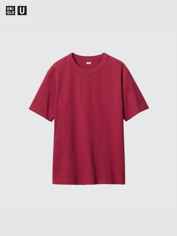 Uniqlo - T-shirt (rundhals) - Olivgrün sold by Uniqlo