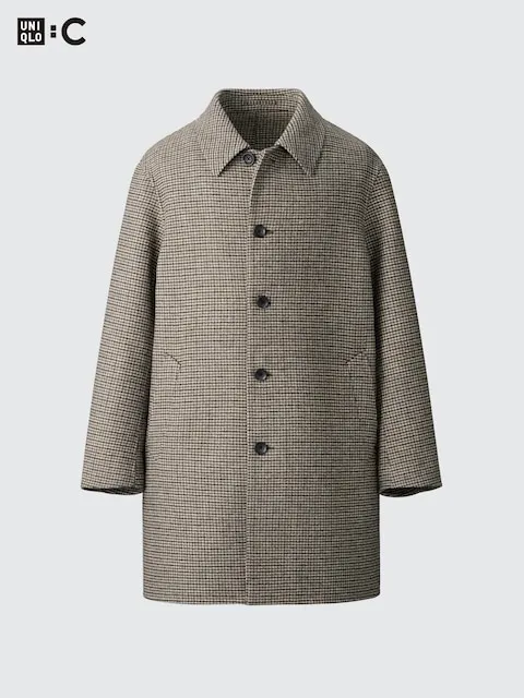 Uniqlo - Wool Blend Coat - Brown sold by Uniqlo