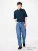Uniqlo - Wide Straight Jeans - Light Grey sold by Uniqlo