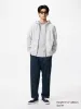 Uniqlo - Cotton Ankle Trousers (relaxed Fit) - Dark Grey sold by Uniqlo