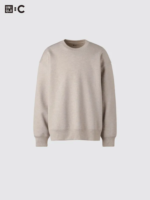 UNIQLO Men's Oversized Sweatshirt, Navy, XS made by Uniqlo