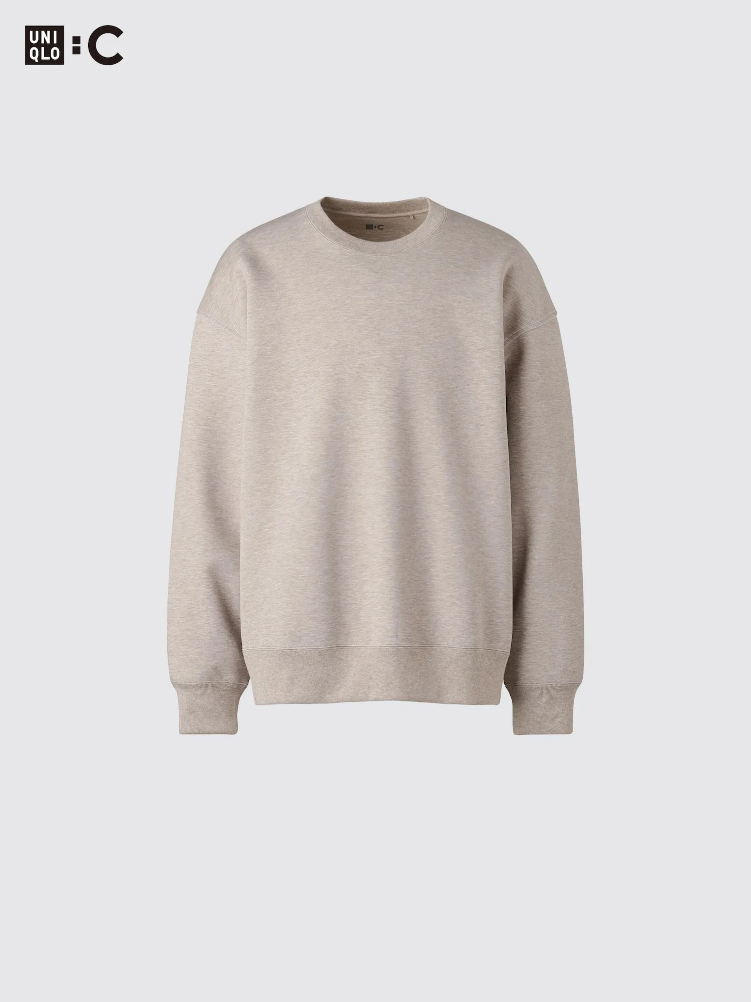 UNIQLO Men's Oversized Sweatshirt, Black, Large sold by Uniqlo