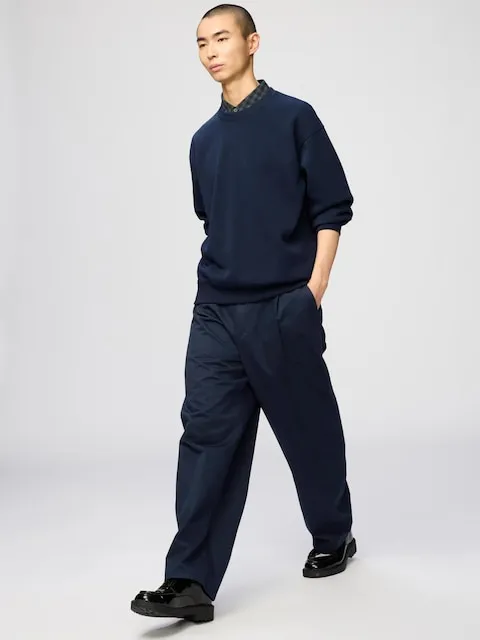Uniqlo - Hose (barrel Leg) - Schwarz - L sold by Uniqlo
