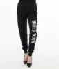 Black Witch Bitch Fleece Sweatpants sold by Unique Vintage