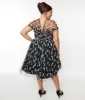 Unique Vintage Black Bats Garden State Swing Dress sold by Unique Vintage