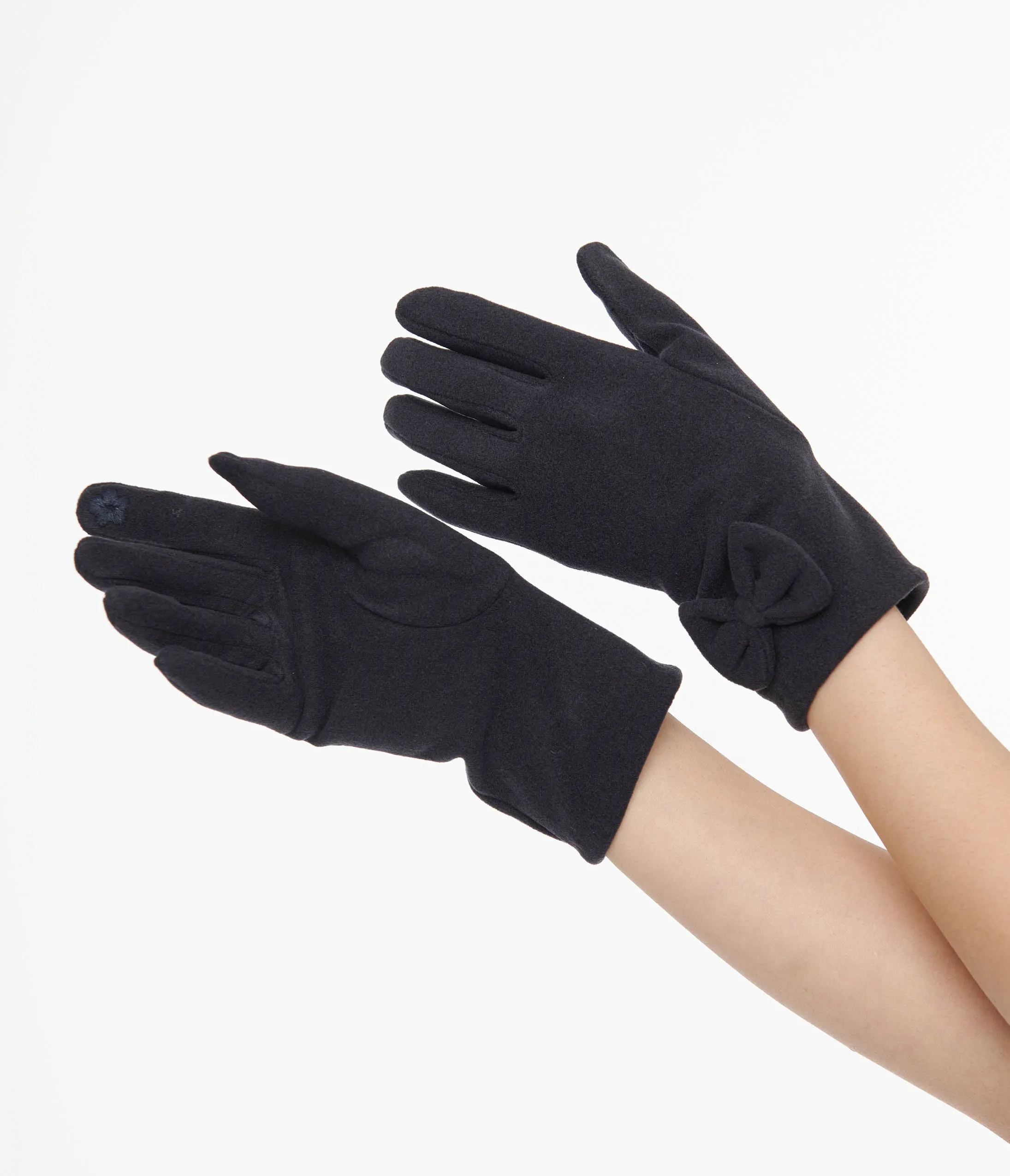 1950s Navy Bow Gloves sold by Unique Vintage product image thumbnail 2
