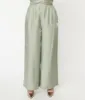 1940s Sage Green Wide Leg Trousers sold by Unique Vintage