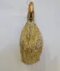 1920s Gold Beaded Fringe Wristlet sold by Unique Vintage