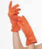 Unique Vintage 1950s Orange Suede Gloves sold by Unique Vintage