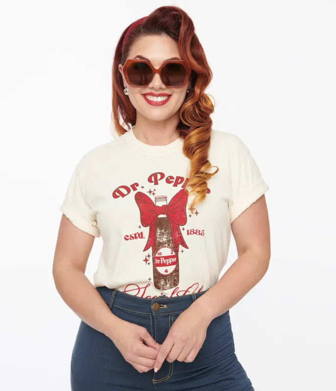 Vintage Style Dr Pepper Social Club Unisex Graphic Tee sold by Unique Vintage