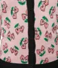 Unique Vintage Pink & Cherry Hearts Cardigan sold by Unique Vintage