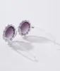 White Daisy Round Sunglasses sold by Unique Vintage