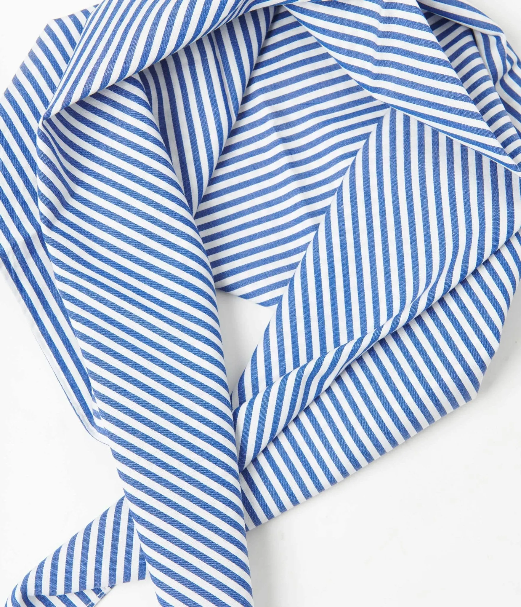 Unique Vintage Navy Blue & White Stripe Print Hair Scarf sold by Unique Vintage product image thumbnail 4