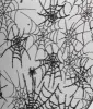 Unique Vintage Black Glitter Spiderweb Mesh Cape sold by Unique Vintage