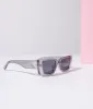 Clear Grey & Black Tint Sunglasses sold by Unique Vintage