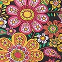 Unique Vintage 1960s Kaleidoscope Floral Daphne Swim Bottoms sold by Unique Vintage product image thumbnail 4