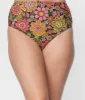 Unique Vintage 1960s Kaleidoscope Floral Daphne Swim Bottoms sold by Unique Vintage