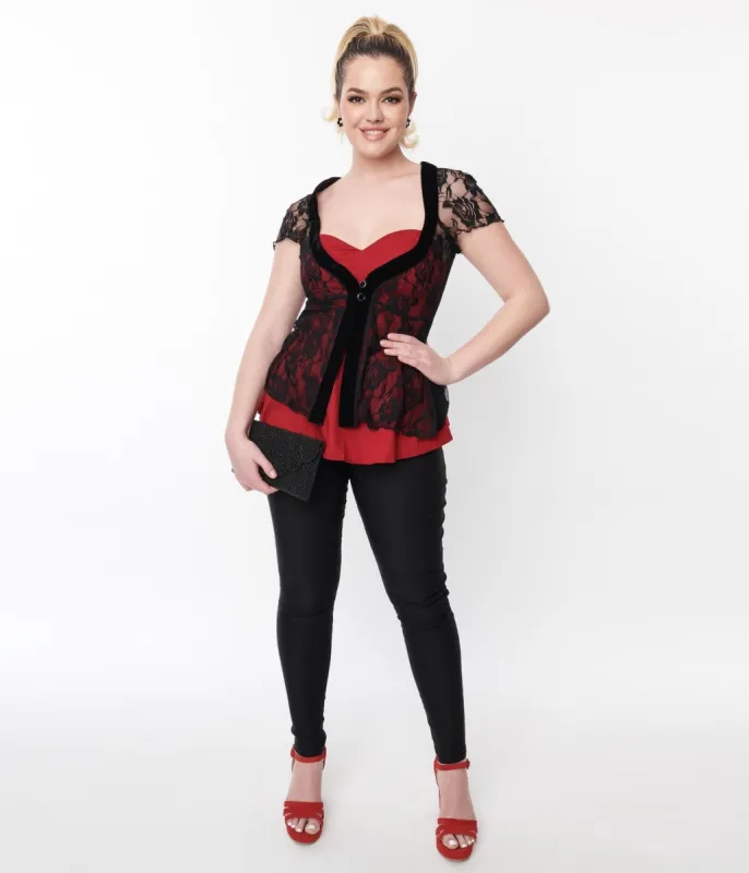 Black Jenny Pants sold by Unique Vintage