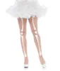 White Skeleton Bone Tights sold by Unique Vintage