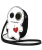 Stitched Voodoo Doll Crossbody Bag sold by Unique Vintage