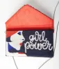 Girl Power Beaded Clutch sold by Unique Vintage