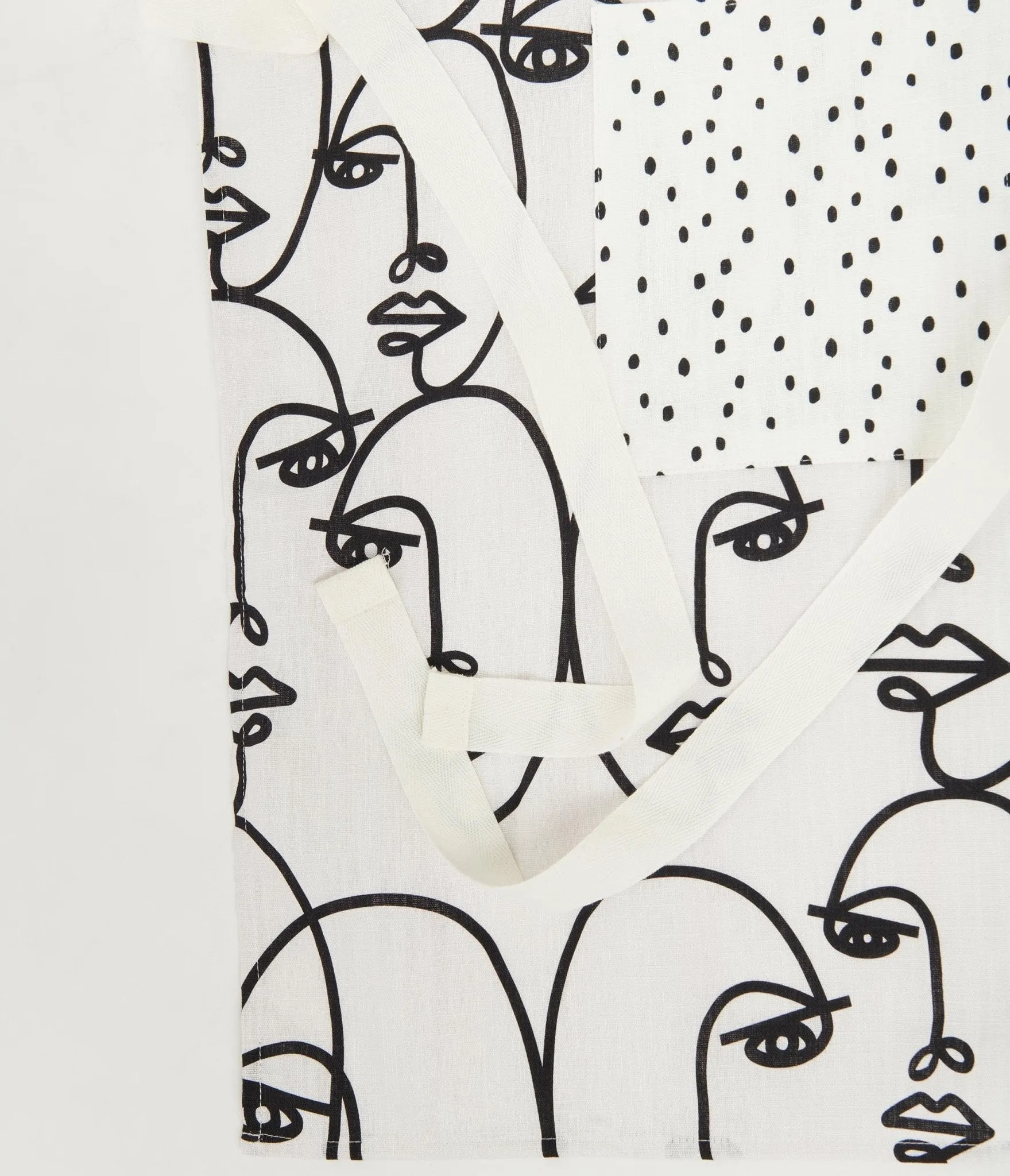 Face To Face Cotton Apron sold by Unique Vintage product image thumbnail 4