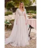 Cinderella Divine  White & Silver Sequin Stripe A-Line Bridal Gown sold by Unique Vintage