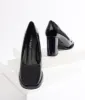 1930s Classic Black Patent Leatherette Pumps sold by Unique Vintage