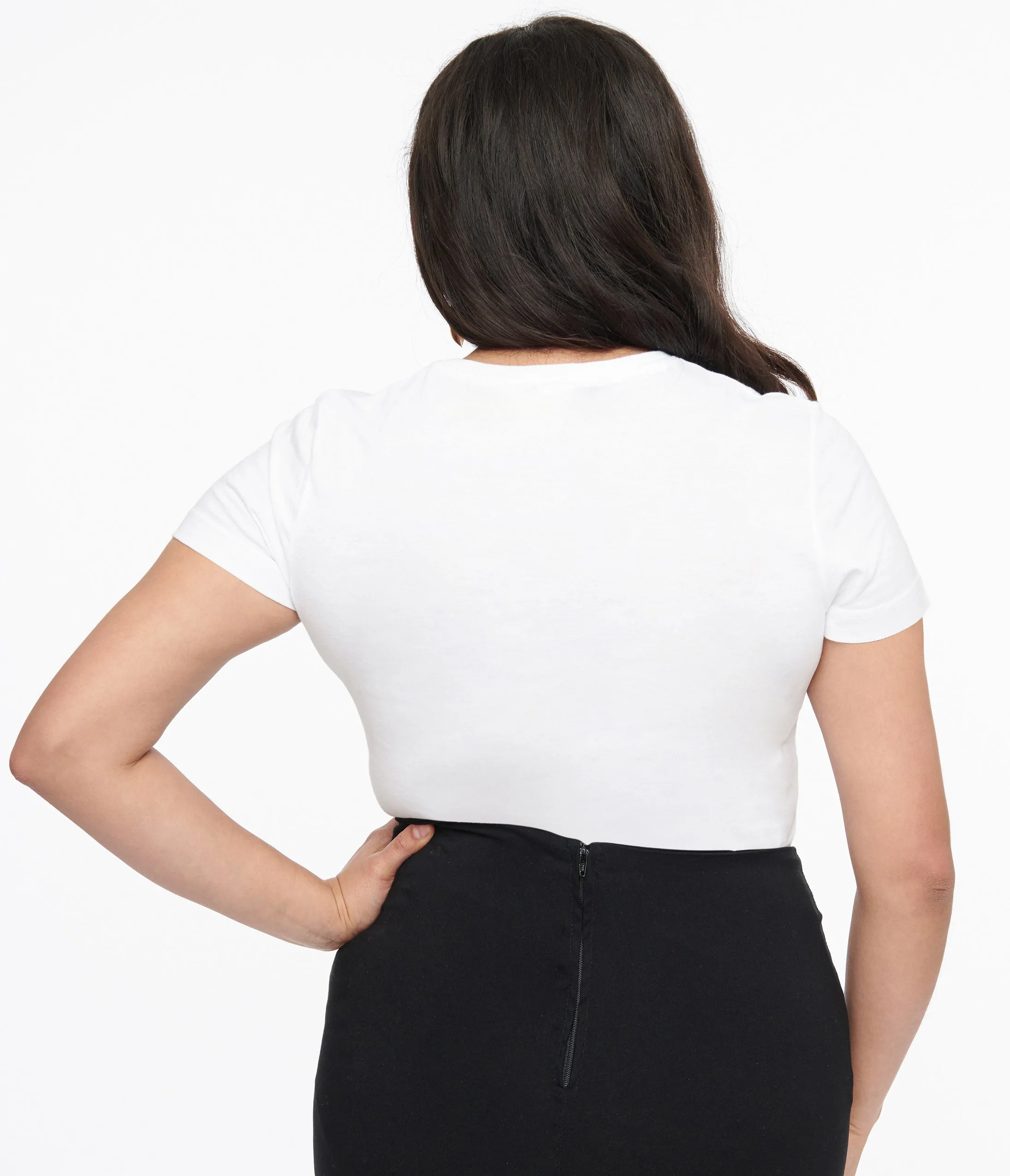 1950s White The Traveler Fitted Graphic Tee sold by Unique Vintage product image thumbnail 2