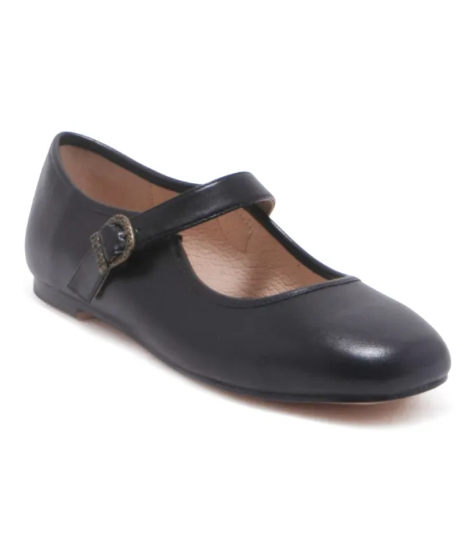 Chelsea Crew Black Mary Jane Dora Flats sold by Unique Vintage