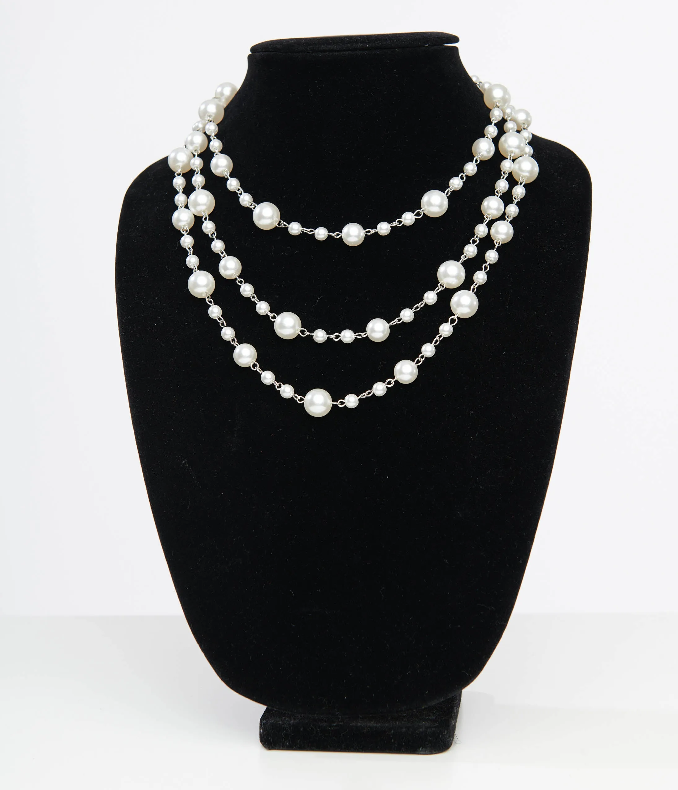 Unique Vintage 60" Long Pearl Necklace sold by Unique Vintage product image thumbnail 3