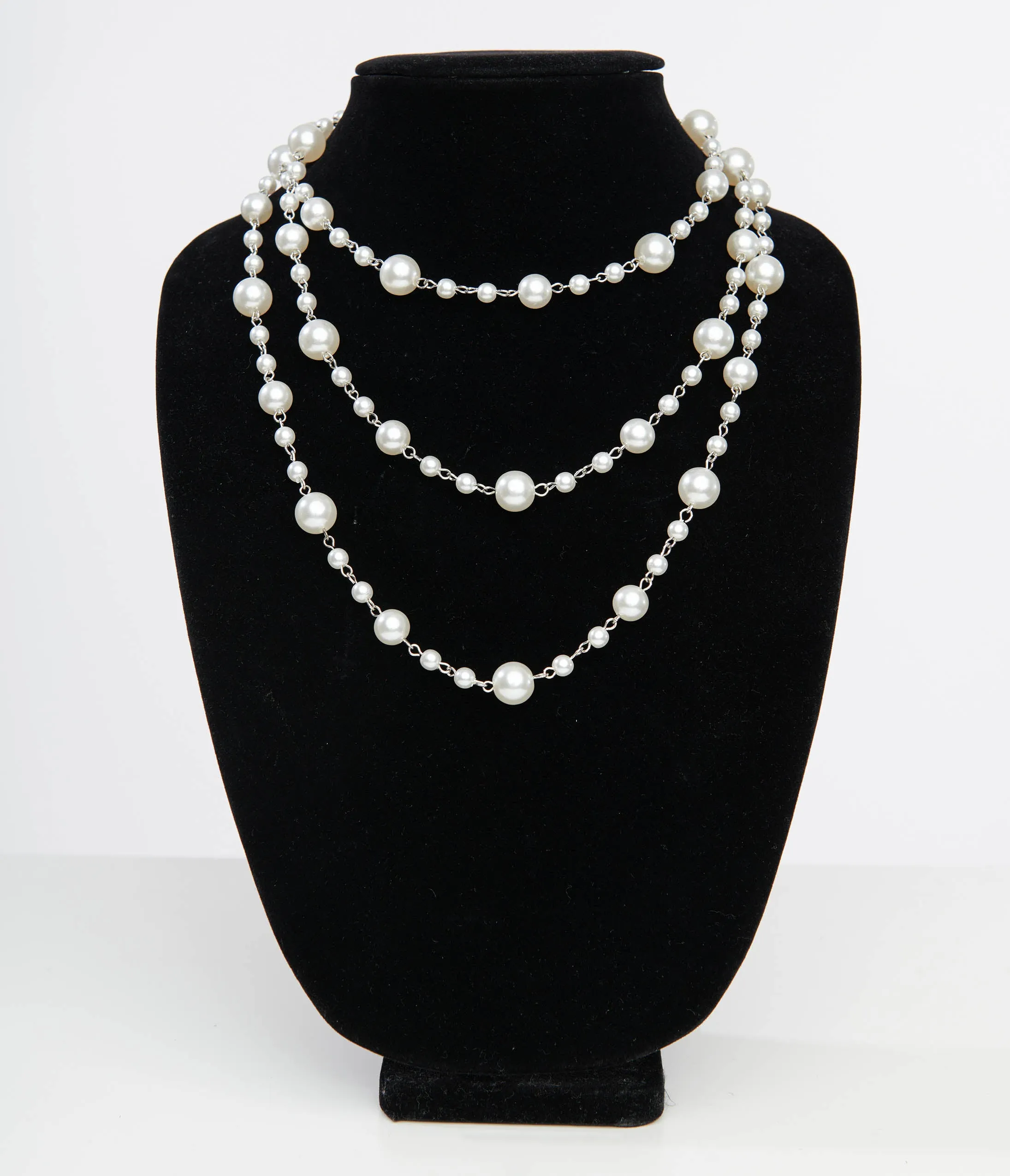 Unique Vintage 60" Long Pearl Necklace sold by Unique Vintage